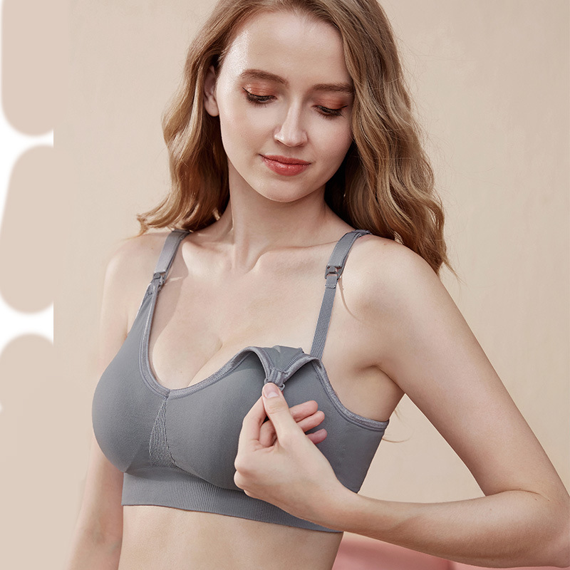 Sleep Bra Bralette - Sujetador de lactancia sin costuras, de