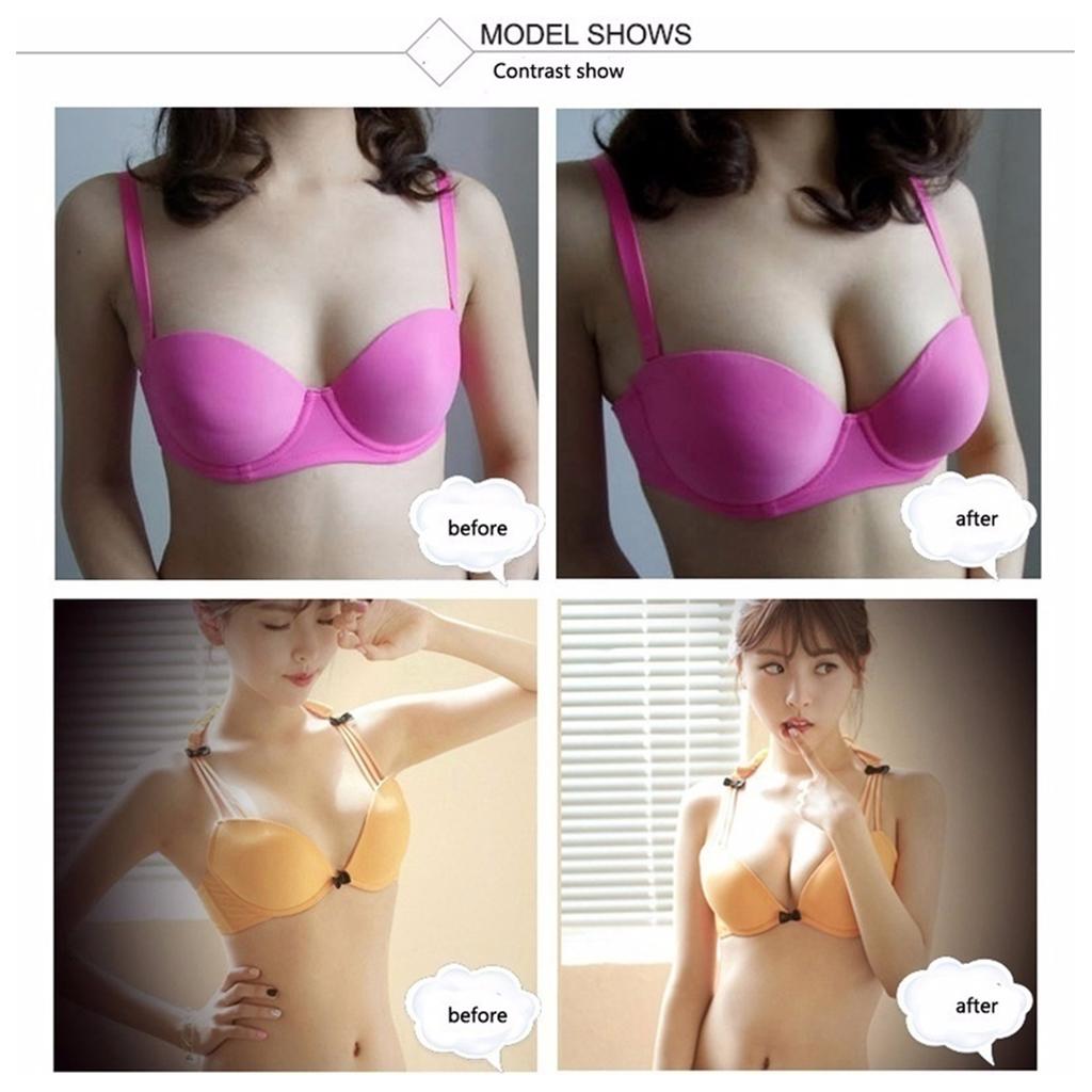 Push Up Bra Silicone - Almohadillas reutilizables de silicona para realzar